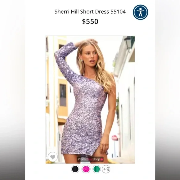 Sherri Hill Size 8 Short Light Blue Homecoming dress Sherri Hill Size 8 Short Light Blue Homecoming dress